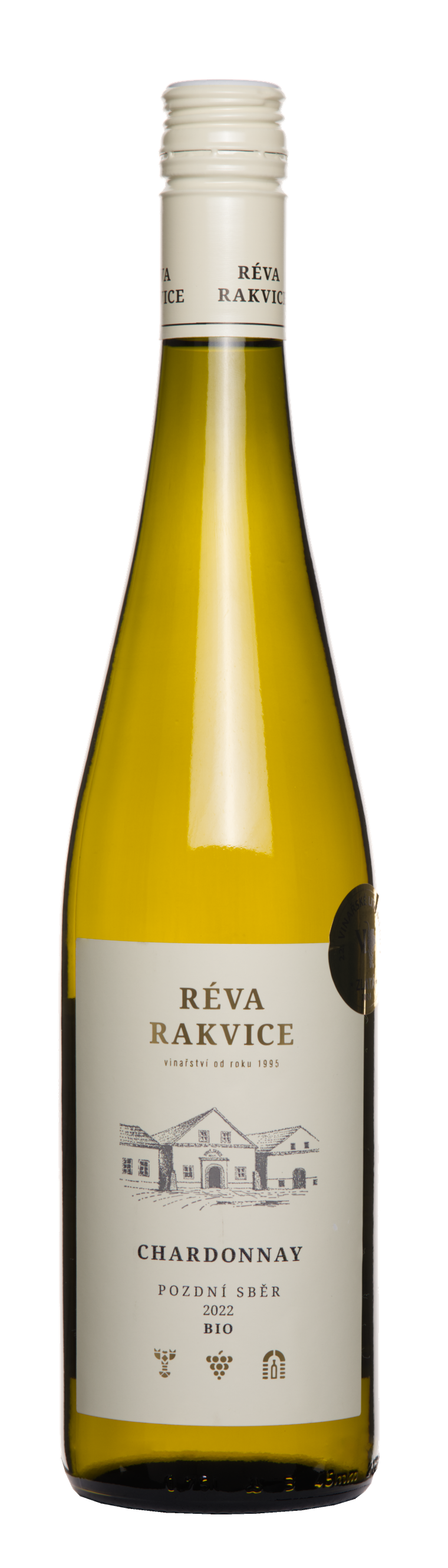 Chardonnay 2022 ps BIO GOLD 0,75l - bílé