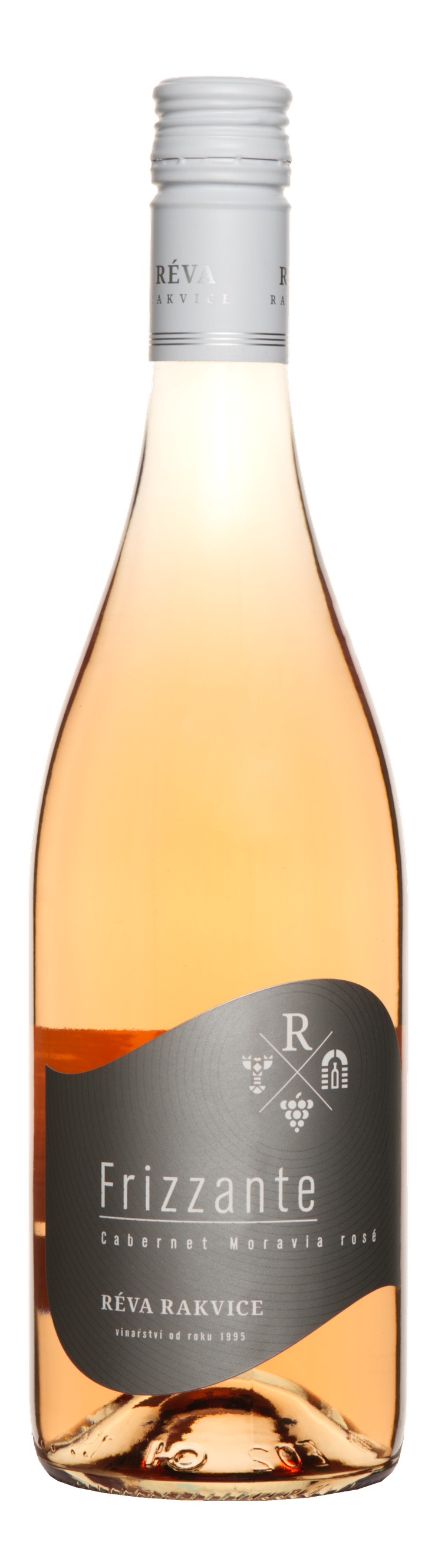 Frizzante Cabernet Moravia rosé mzv  GOLD 0,75l 